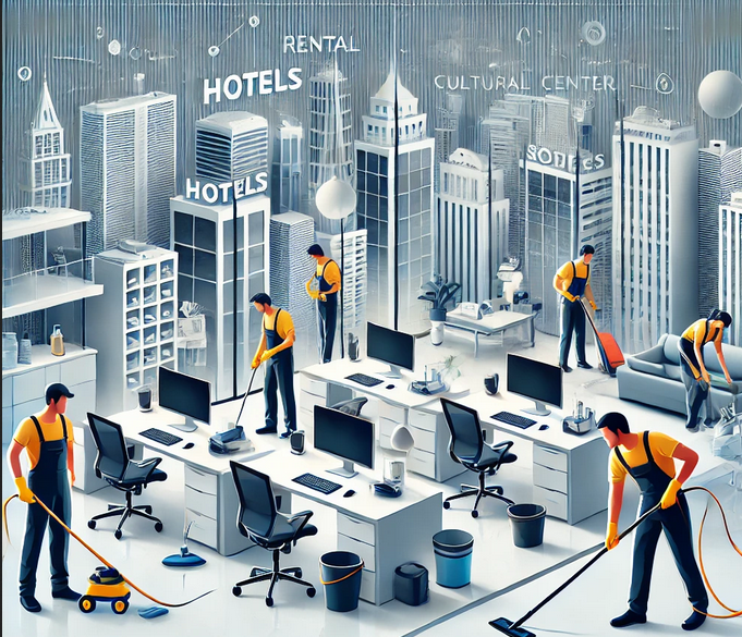 Υπηρεσία καθαρισμού κτιρίων και Επαγγελματικών χώρων